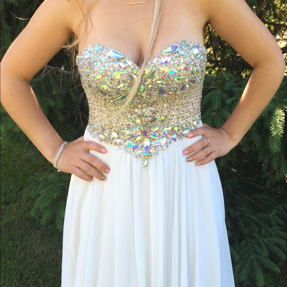 Authentic Terani Couture evening gown/prom/wedding - Picture 6 of 6